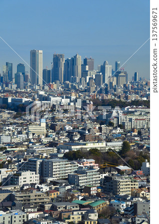 東京新宿城市景觀建築 東京新宿城市景觀建築 137569671