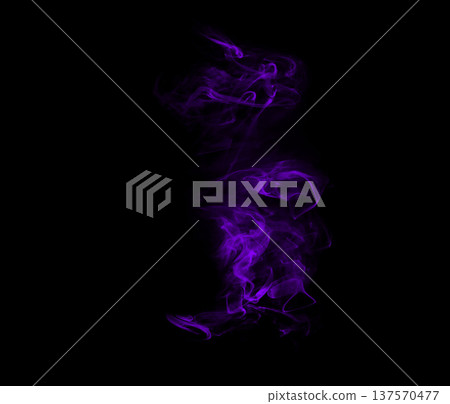 Smoke, studio and purple fog with vapor, incense and creative art with steam and swirl. Colorful, neon puff and black background isolated with steam effect, cloud and magic mist of aura in the air Smoke, studio and purple fog with vapor, incense and creative art with steam and swirl. Colorful, neon puff and black background isolated with steam effect, cloud and magic mist of aura in the air 137570477