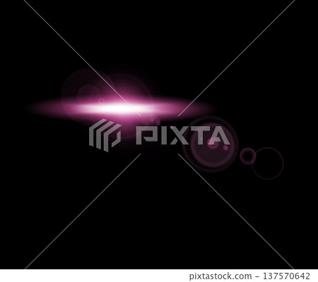 Light, neon and a purple flare in space on a dark background at night for mockup. Sky, star and a planet or nebula in the cosmos as part of a constellation on an interstellar on black backdrop Light, neon and a purple flare in space on a dark background at night for mockup. Sky, star and a planet or nebula in the cosmos as part of a constellation on an interstellar on black backdrop 137570642