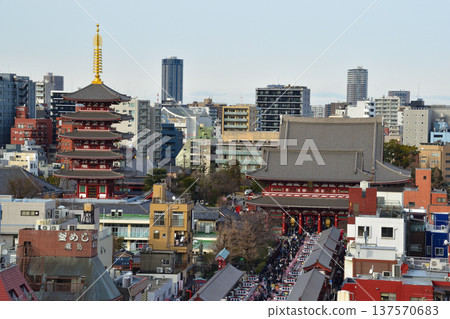Tokyo Asakusa Sensoji Temple Tokyo Asakusa Sensoji Temple 137570683
