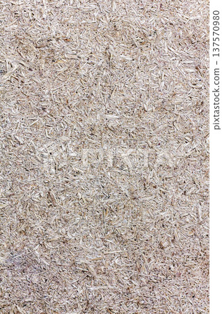 Texture background of natural wood sawdust, fine wooden particles forming organic pattern, eco friendly woodworking material, abstract rustic surface of carpentry dust, recycled timber texture Texture background of natural wood sawdust, fine wooden particles forming organic pattern, eco friendly woodworking material, abstract rustic surface of carpentry dust, recycled timber texture 137570980