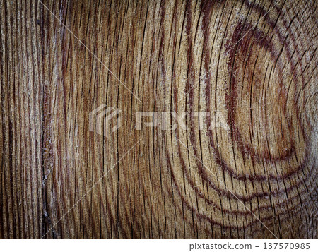 Abstract background of natural wood, wooden surface texture with organic grain pattern, rustic timber backdrop with natural structure, wooden material background for design, decoration, carpentry and 137570985