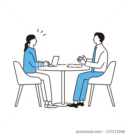 Business people having consultations and interviews Business people having consultations and interviews 137571098