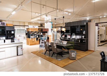 Shopping at Nitori Tama New Town Store. Furniture available. Bessho, Hachioji City, Tokyo. Shopping at Nitori Tama New Town Store. Furniture available. Bessho, Hachioji City, Tokyo. 137571726