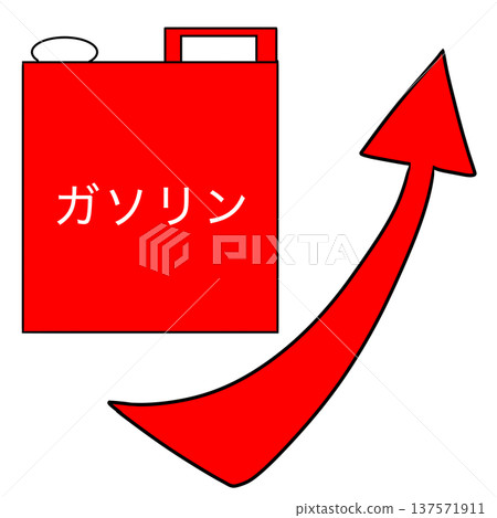 Gasoline price hike Gasoline price hike 137571911