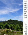 Mount Hakkyo, one of Japan's 100 famous mountains, seen from Mount Misen in Nara Prefecture 137572664