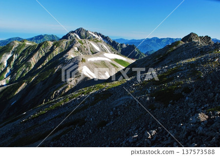 從大山眺望立山橫越路線 137573588