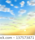日落的天空 137573871