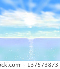 波光粼粼的海洋 137573873