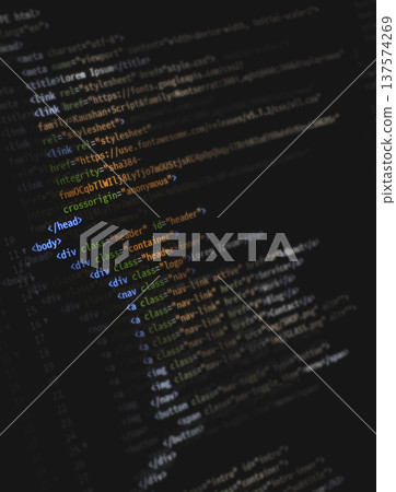 front-end coding poster front-end coding poster 137574269