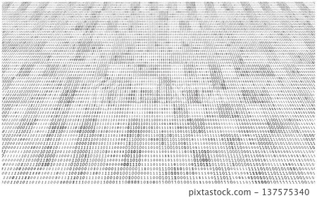 The Digital Synapse - Artistic Binary Wave and Neural Data Distribution Pattern The Digital Synapse - Artistic Binary Wave and Neural Data Distribution Pattern 137575340