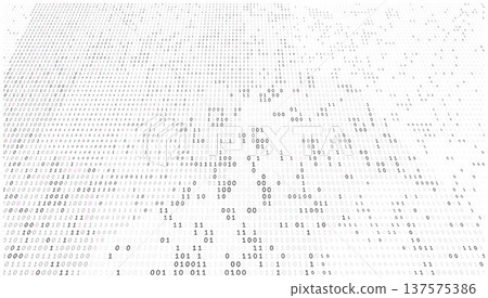 Ethereal Data Wave - Chromatic Binary Gradient and Fluid Digital Sequence Ethereal Data Wave - Chromatic Binary Gradient and Fluid Digital Sequence 137575386