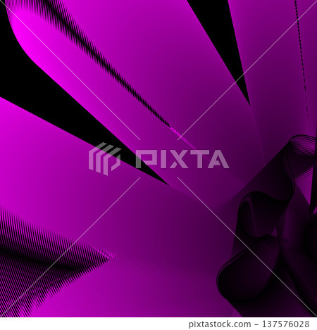 Minimalist magenta neon wave abstract background Minimalist magenta neon wave abstract background 137576028