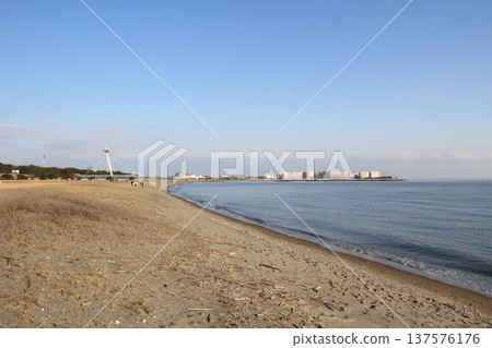 Kasai Rinkai Park Beach Seaside 137576176