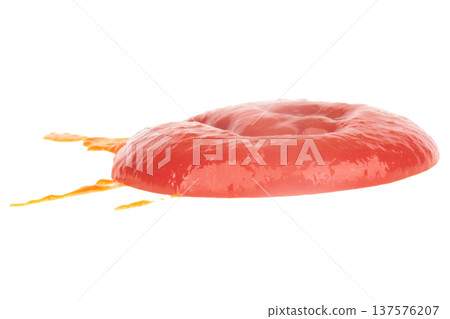 tomato ketchup isolated on white background tomato ketchup isolated on white background 137576207