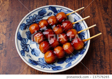 Mitarashi dumpling Mitarashi dumpling 137576265