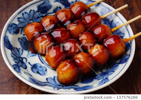 Mitarashi dumpling Mitarashi dumpling 137576266
