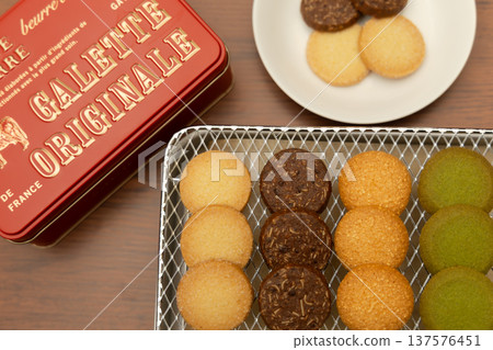 餅乾和餅乾罐(水平 6) 餅乾和餅乾罐(水平 6) 137576451