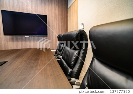 Conference room chairs and desks Conference room chairs and desks 137577530