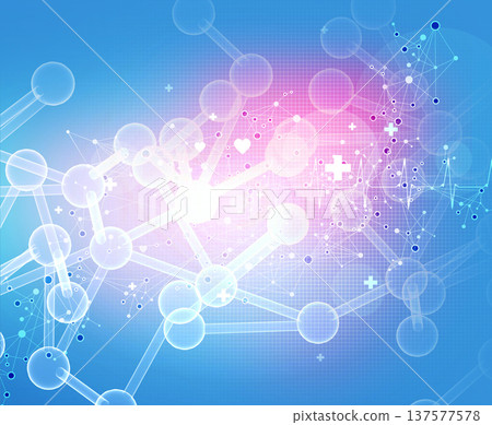 Molecules, medical background Molecules, medical background 137577578