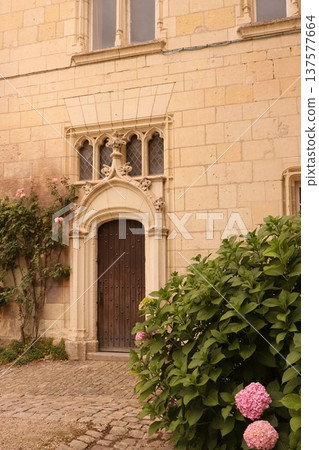 Entrance of old castle Entrance of old castle 137577664