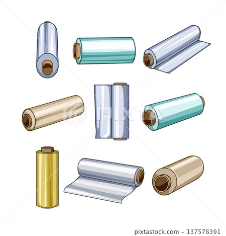 Cling film household plastic food wrap rolls collection Cling film household plastic food wrap rolls collection 137578391