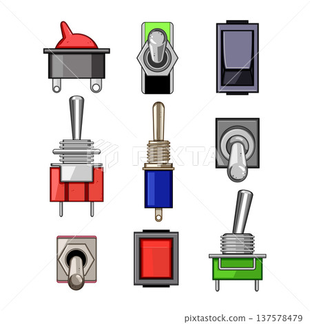 Electrical switches set representing power control functionality 137578479