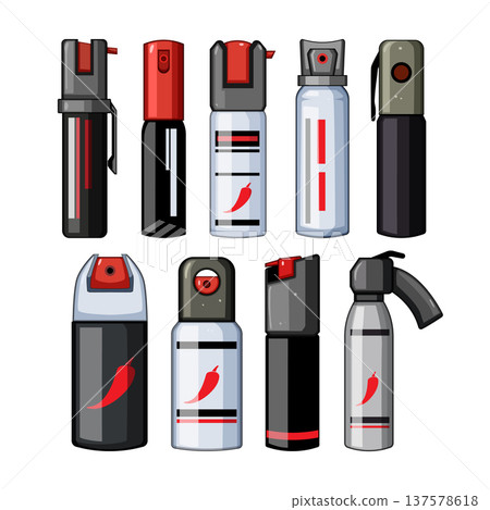 Pepper spray collection maintaining personal safety and defense Pepper spray collection maintaining personal safety and defense 137578618