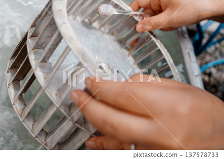 Ventilation fan cleaning 137578733