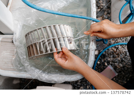 Ventilation fan cleaning Ventilation fan cleaning 137578742