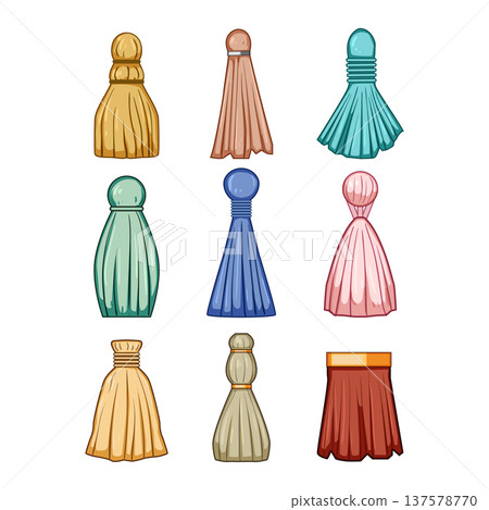 Decorative tassels fringe collection offering various designs 137578770