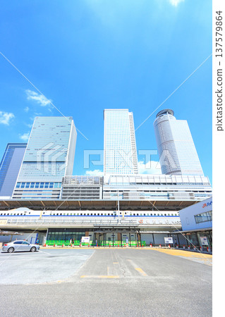 A view of the skyscrapers around Nagoya Station in Nagoya City, Aichi Prefecture A view of the skyscrapers around Nagoya Station in Nagoya City, Aichi Prefecture 137579864