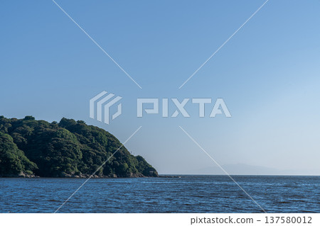 Landscape seen from the sea Landscape seen from the sea 137580012