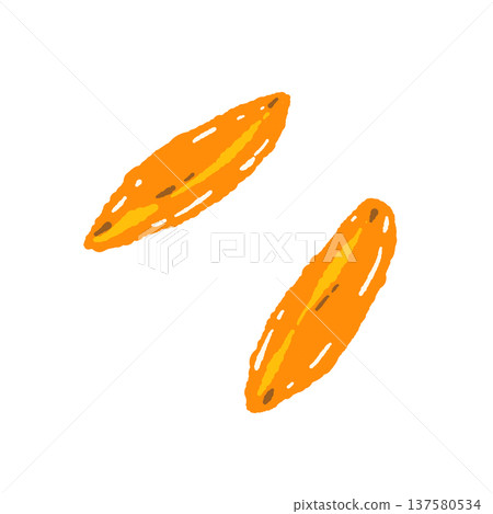 牛排配胡蘿蔔的插圖 137580534