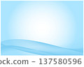 abstract blue wave background 137580596