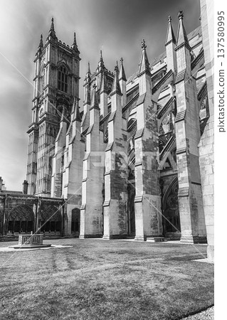 The Cloister of Westminster Abbey, London, England, UK 137580995