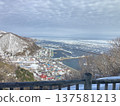 Rausu drift ice in winter 137581213