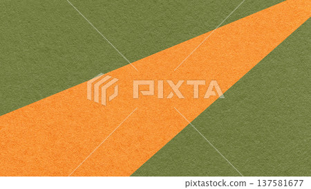 Abstract geometric olive green paper background with orange ray, macro texture for banner, template, presentation Abstract geometric olive green paper background with orange ray, macro texture for banner, template, presentation 137581677