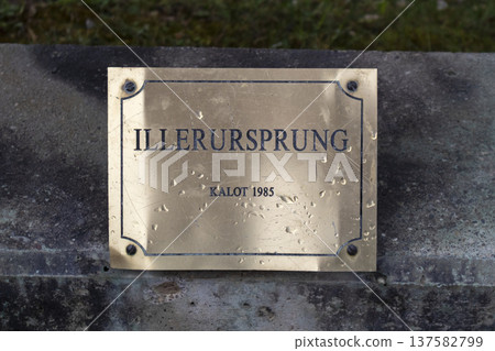 Source of the Iller River in Bavaria, Germany 137582799