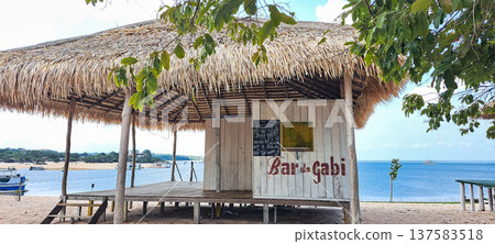 Alter do Chao, Brazil - Dec 19, 2025: The lovely beach of Ilha do Amor in Alter do Chao, Brazil Alter do Chao, Brazil - Dec 19, 2025: The lovely beach of Ilha do Amor in Alter do Chao, Brazil 137583518