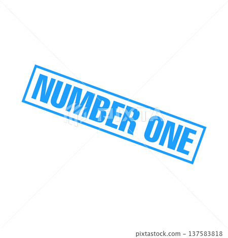 Number 1 Letter Rubber Stamp Vector Template Number 1 Letter Rubber Stamp Vector Template 137583818