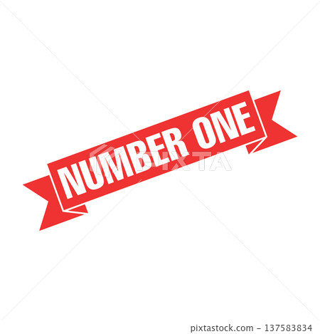 Number 1 Letter Rubber Stamp Vector Template 137583834