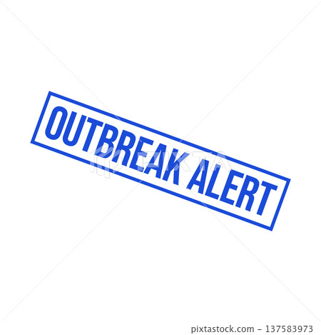 Outbreak Alert Rubber Stamp Vector Template Outbreak Alert Rubber Stamp Vector Template 137583973