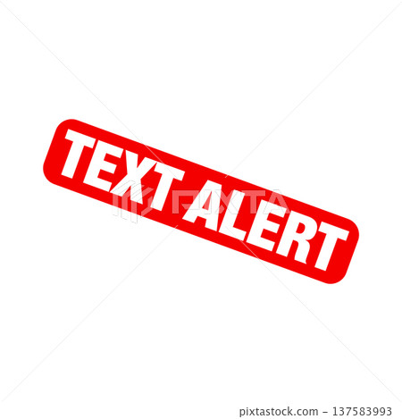 Text Alert Rubber Stamp Vector Template Text Alert Rubber Stamp Vector Template 137583993