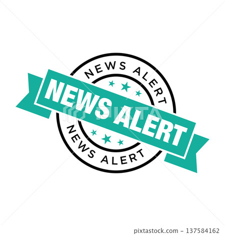 News Alert Rubber Stamp Vector Template News Alert Rubber Stamp Vector Template 137584162