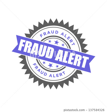 Fraud Alert Letter Rubber Stamp Vector Template Fraud Alert Letter Rubber Stamp Vector Template 137584326