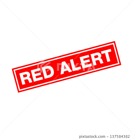 Red Alert Letter Rubber Stamp Vector Template Red Alert Letter Rubber Stamp Vector Template 137584382