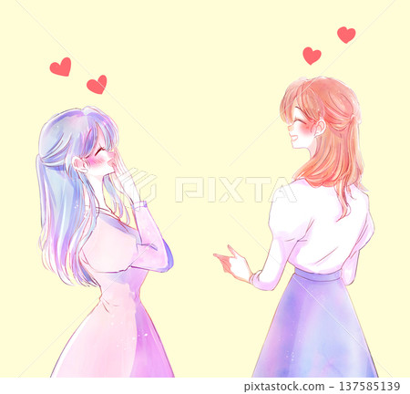 年輕女性對她們著迷的事物充滿熱情。 137585139