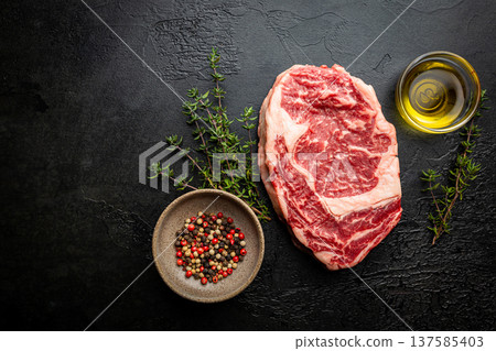 Raw Beef Steak Raw Beef Steak 137585403