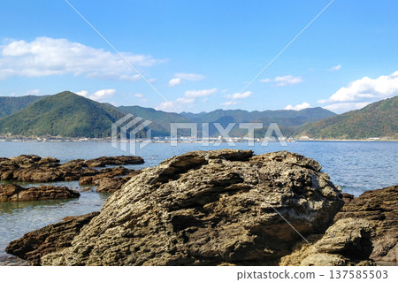 View of Kamae Port from Yakatajima 137585503